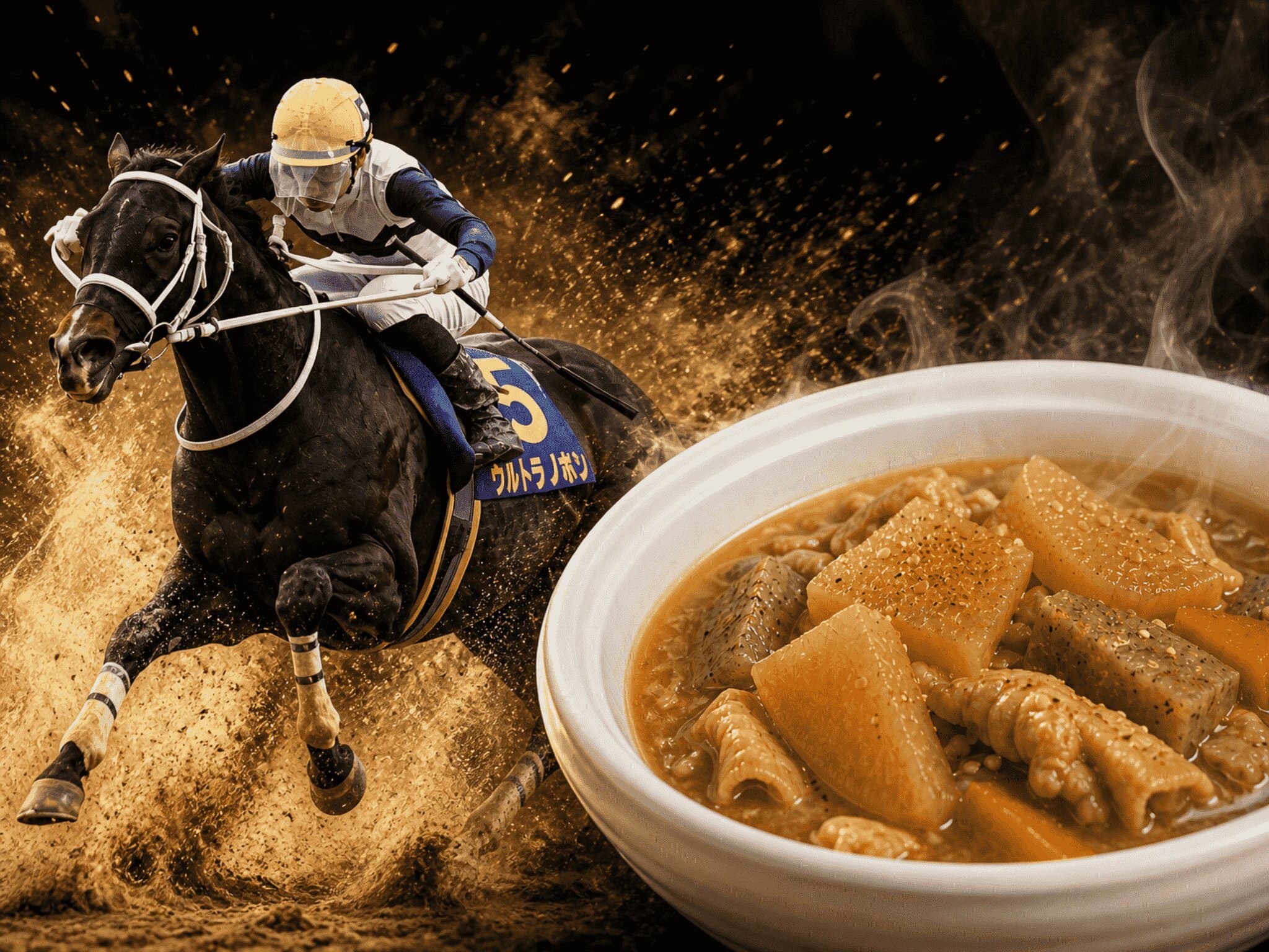 競馬場名物もつ煮