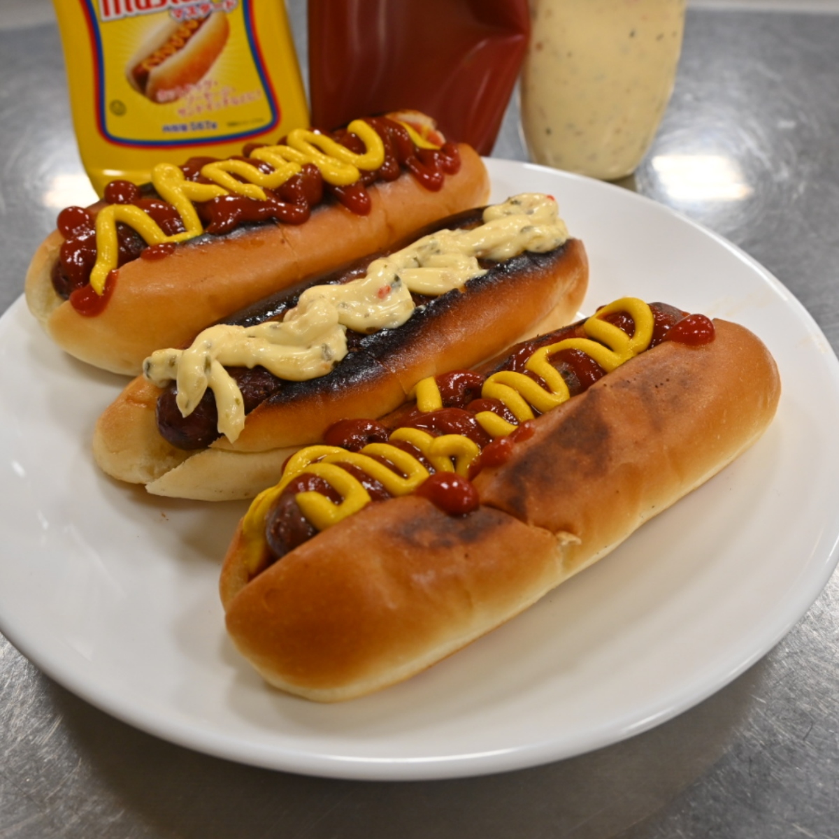 鹿肉ホットドック