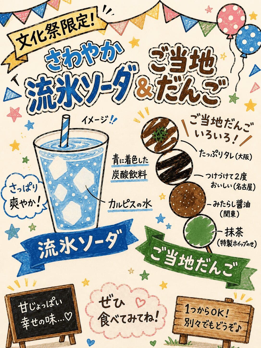 ご当地団子