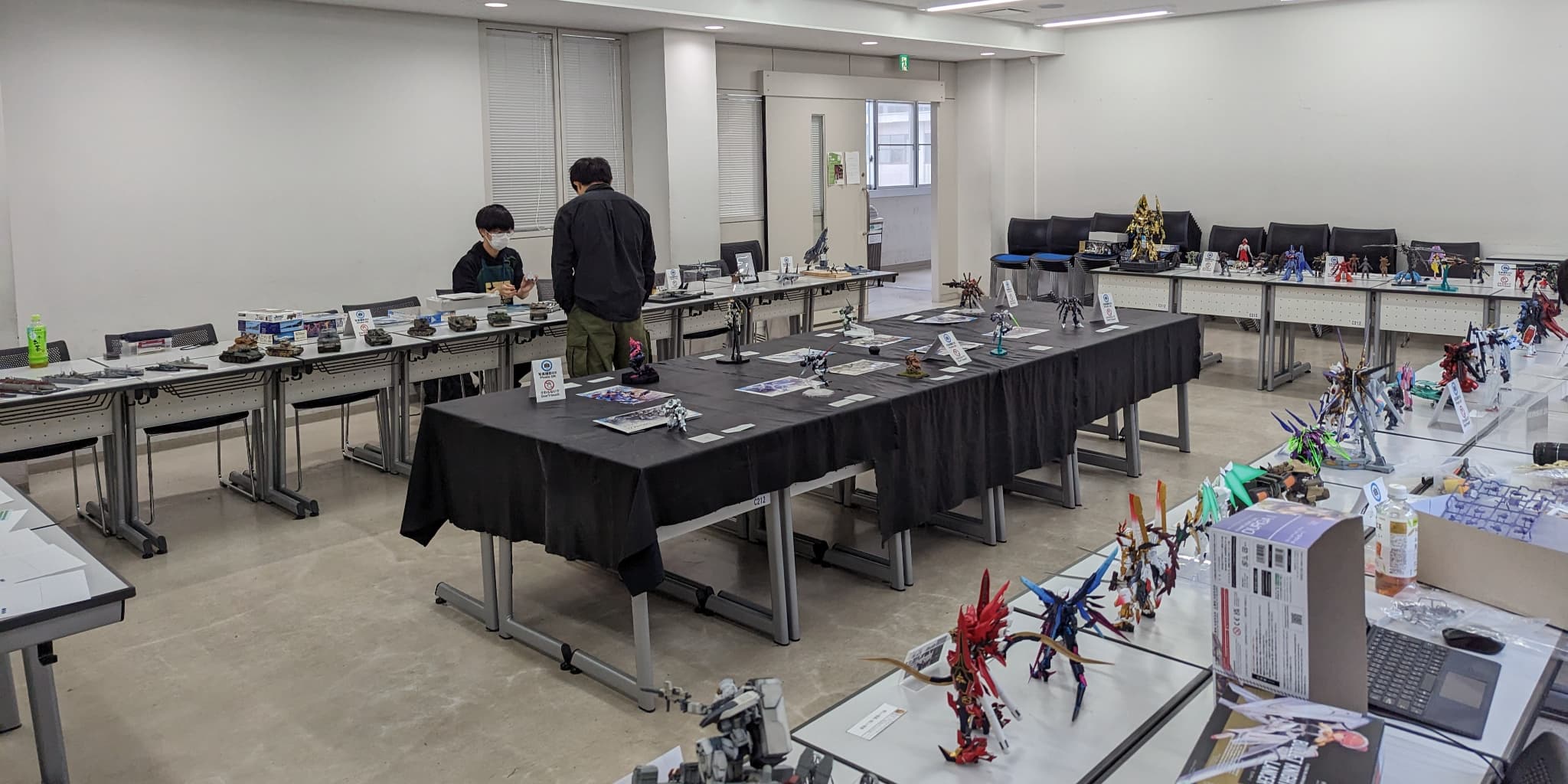 北大プラモ部学祭展示会