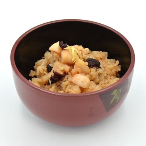 写真：お頭たこ飯
